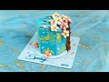 Beautiful cake decorated with lovely cherry blossoms | Chiếc Bánh Đẹp Mắt Được Trang Trí Hoa Đào