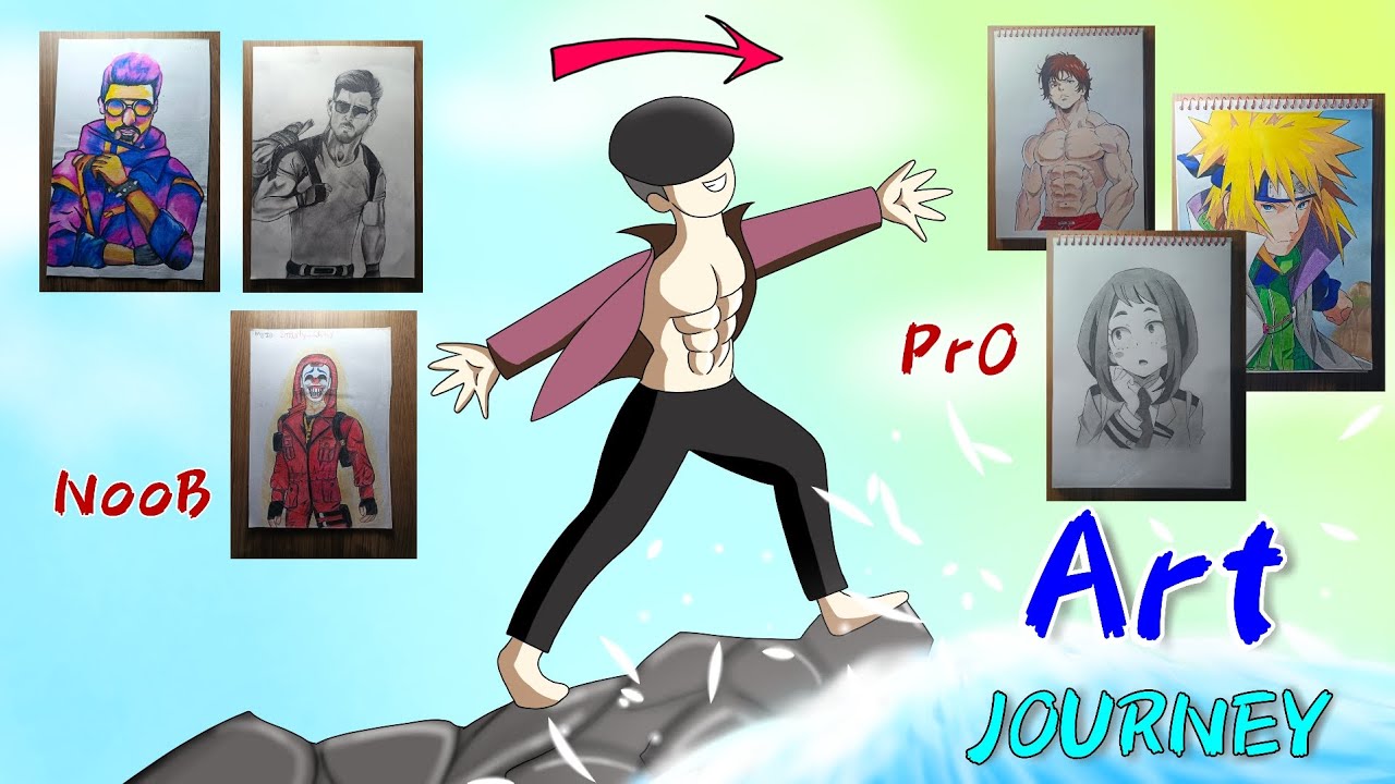 My Art Journey || How I Became Pro Artist. Part 2 - YouTube