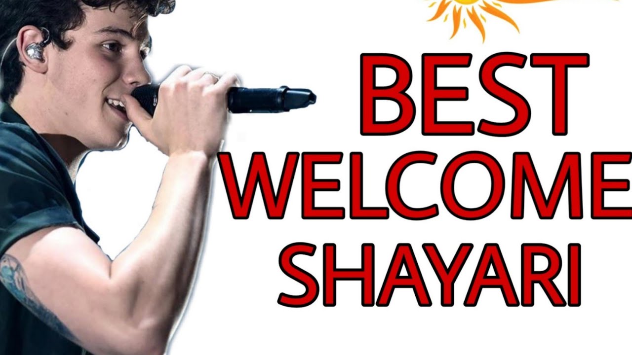 welcome speech in hindi starting with shayari