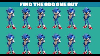 Sonic the Hedgehog 2 | Find The Odd One Out | Puzzle Game screenshot 5
