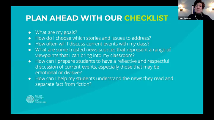 Strategies for teaching current events in the clas...