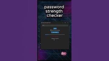 Password Strength Checker Live Test | Python GUI Cybersecurity Project