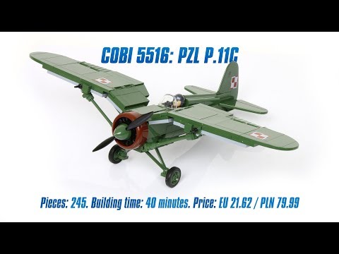 WWII Pzl P-23B Karas Neu Cobi 5522 Small Army