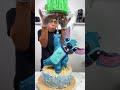 Lilo and stich cake for this lil monster cake cakedecorating baking decorating