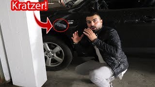 VATERS AUTO ZERKRATZT  PRANK! ESKALIERT !! | AYKANFERESH