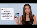 decluttering my iPhone + iPhone organization tips!