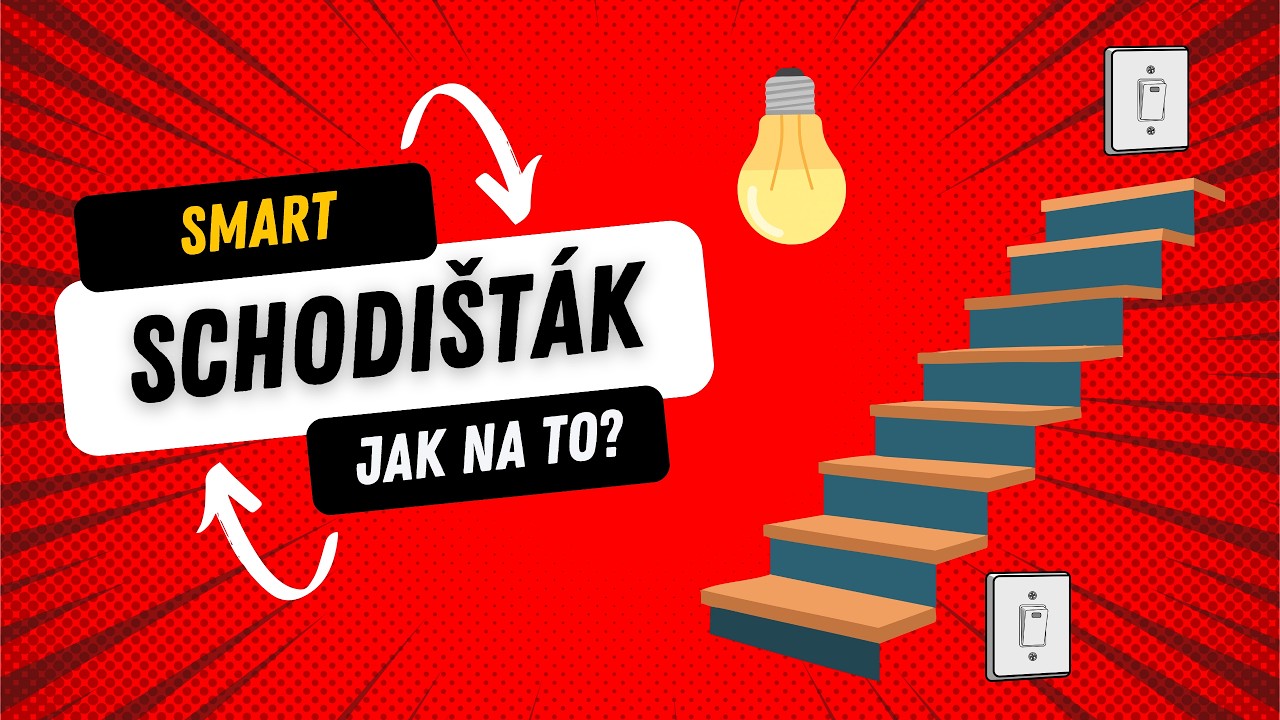 Chytré schodišťové zapojení? 😱 Tohle většina lidí zapojí špatně!