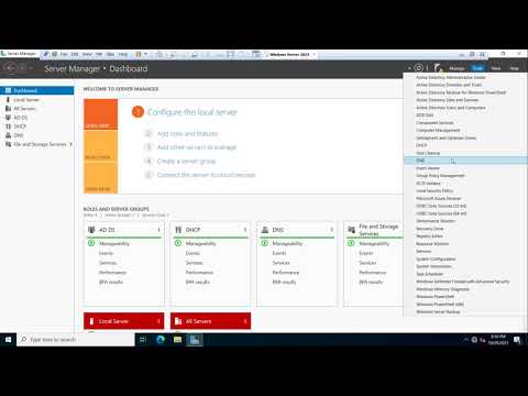 Configured reverse lookup zone in DNS Server On Windows Server 2022