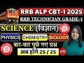 RRB ALP CBT-1 SCEINCE PREVIOUS YEAR PAPER | RRB TECHNICIAN GRADE-3 SCIENCE PREVIOUS YEAR PAPER