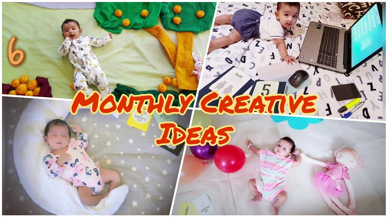 Creative Baby Photoshoot Ideas At Home Creative Ideas Crazy