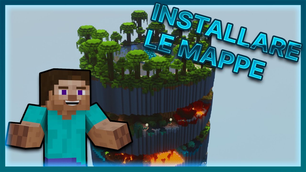 Come INSTALLARE Le MAPPE Su MINECRAFT Java Editon - YouTube