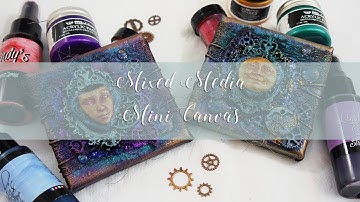 Mixed Media Mini Canvas Set