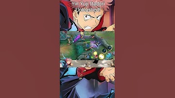 MANIAC in Style! Yin Yuji Itadori Slaughters Enemies Non-Stop | MLBB #short #mobilelegends #mlbb