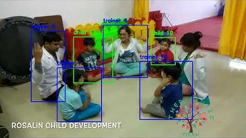 Real-Time Object Tracking with YOLO | Child vs Trainer Labeling | Test Video 2
