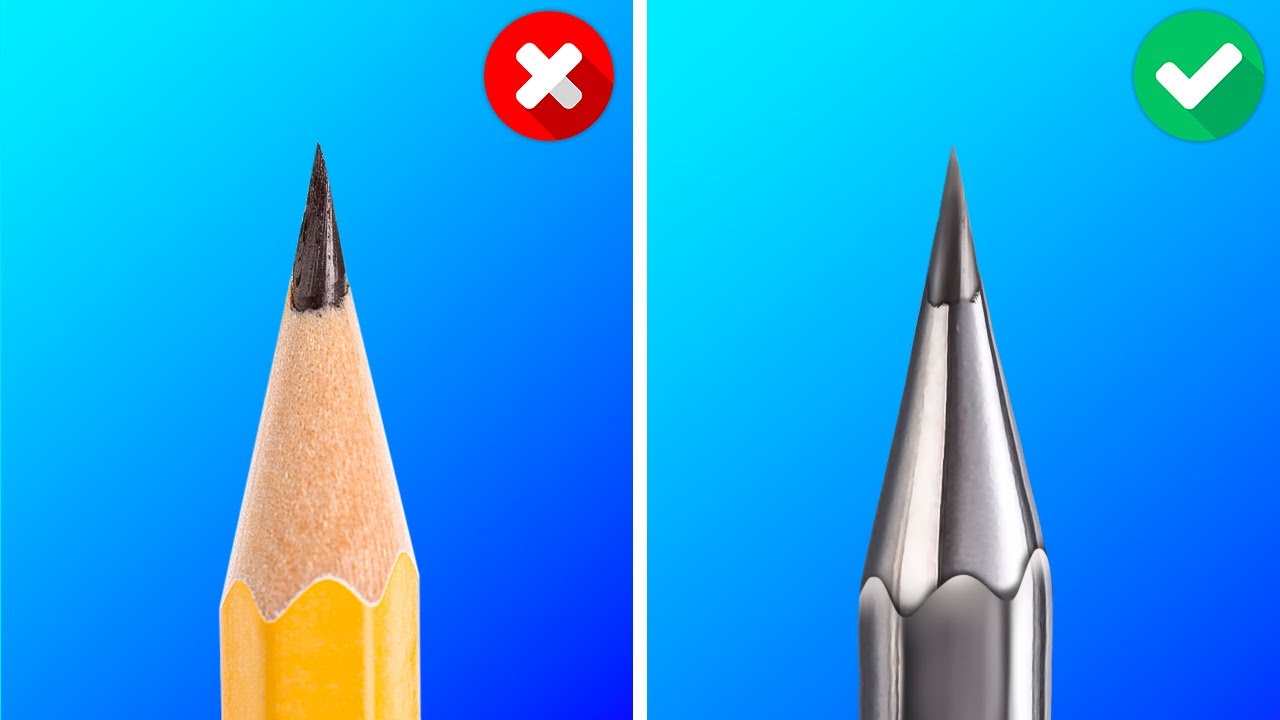 FULLMETAL PENCIL | Jaw-Dropping Painting Tricks And Drawing Hacks To Boost Your Art Skills