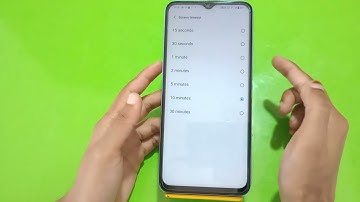 How To Change Screen Lock Time Setting In Iqoo Z6 Pro, Iqoo Z6 Pro,Sleep Time Setting