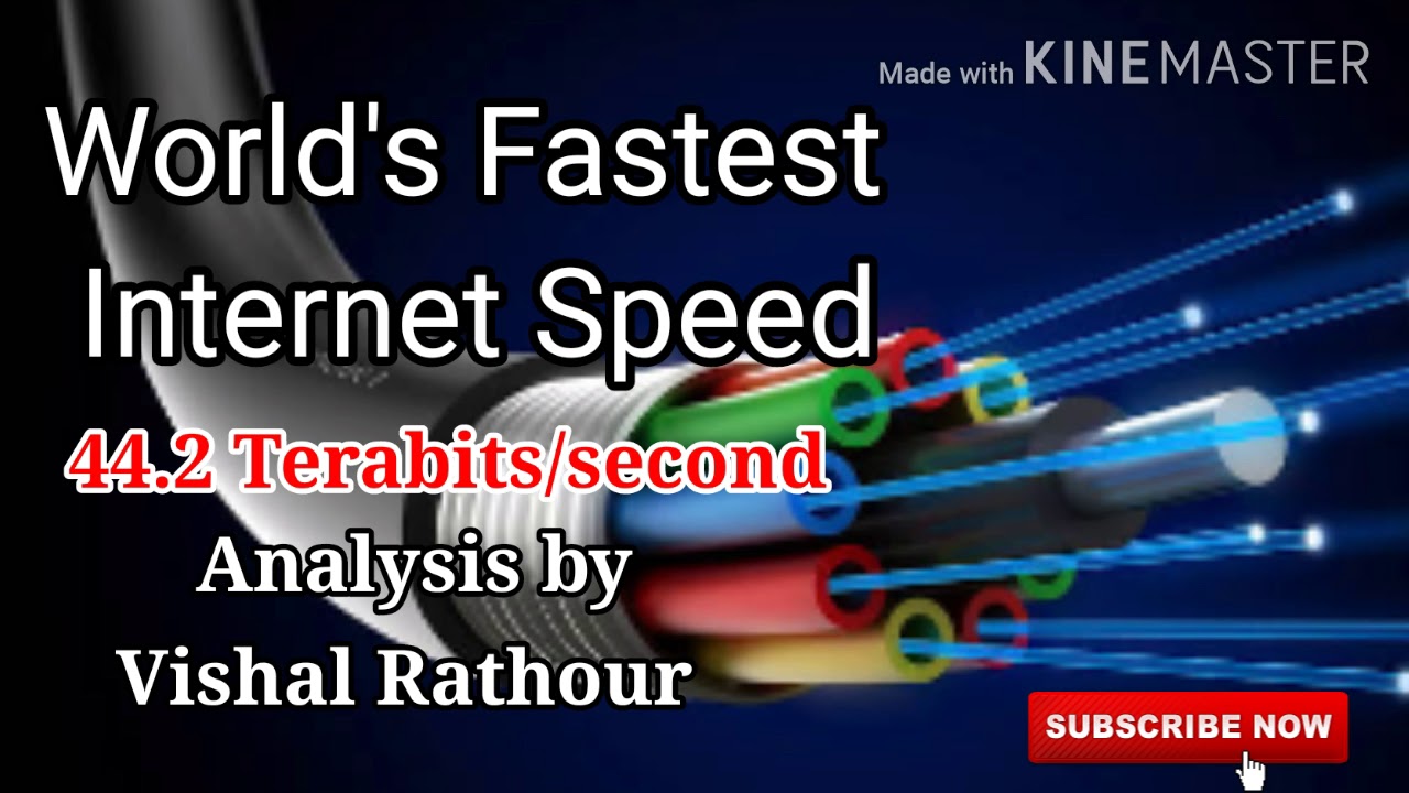 World s fastest internet speed recorded by australian researchers 44
