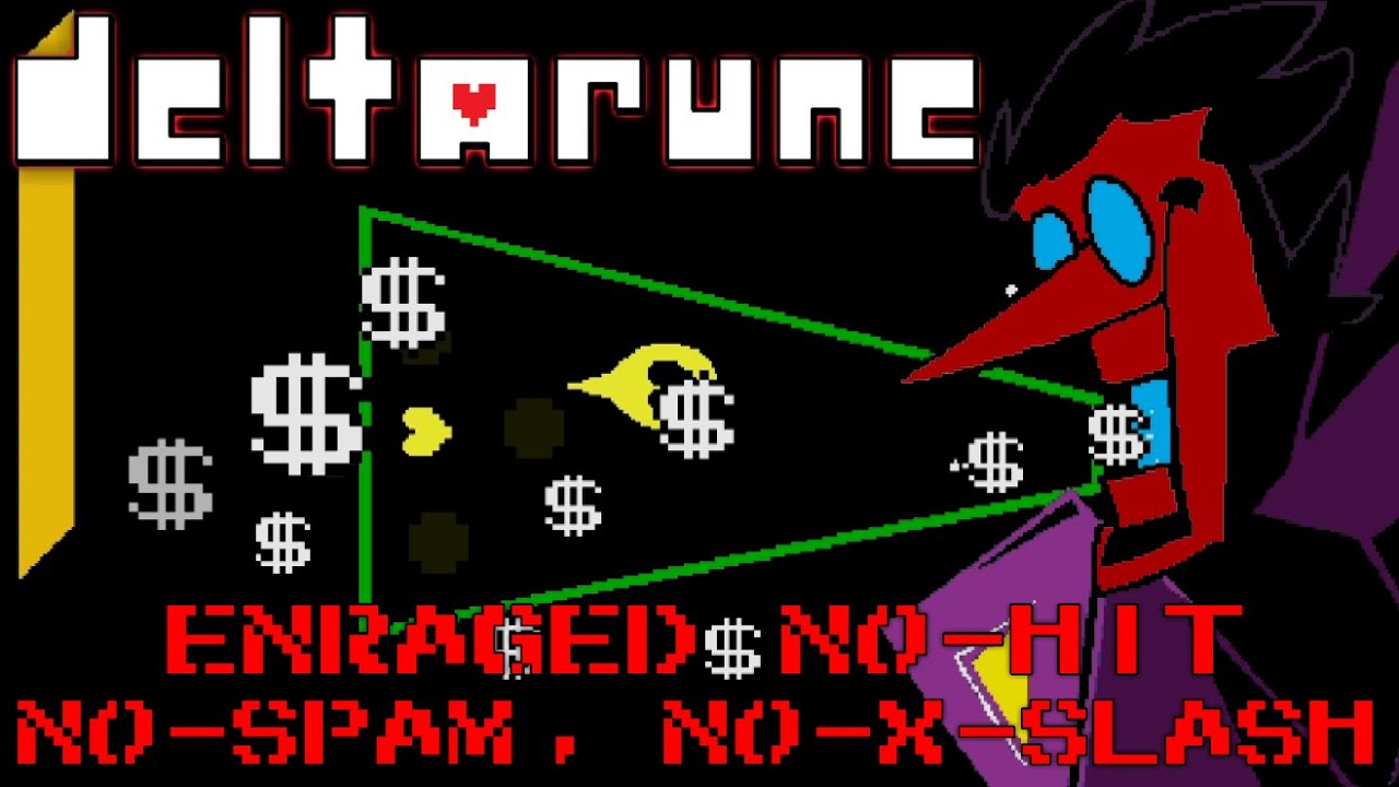 DELTARUNE Ch2 v1.07 NoHit Enraged Spamton NEO (NoSpam, No XSlash, Snowgrave) YouTube