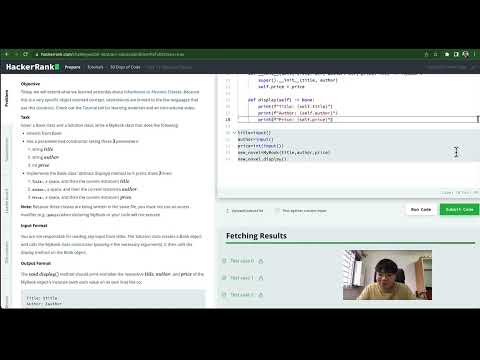 Python - Day 13 - Abstract Classes