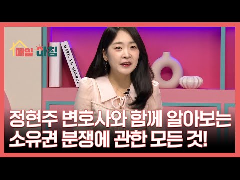정현주 변호사와 함께 알아보는 소유권 분쟁에 관한 모든 것! MBN 250429 방송