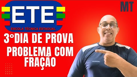 PROBLEMA COM FRAÇÃO ETE INTEGRADO 2026.1 
