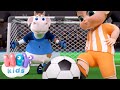 Canção de futebol! | Canção de Desporto para crianças | HeyKids Português - Musica Infantil