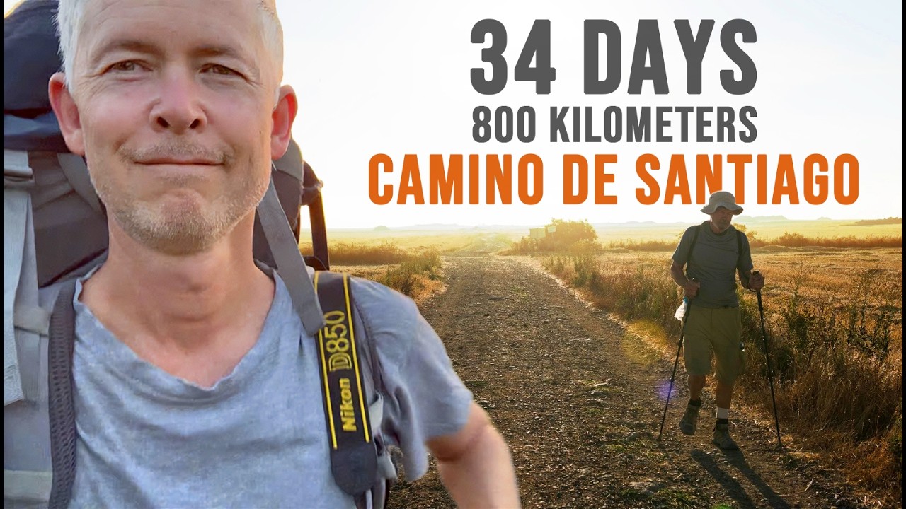 Пеший путь Камино де Сантьяго (Французский путь) | 500 миль (800 км) | Июль - август | 34 дня