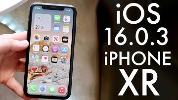 iOS 16.0.3 On iPhone XR! (Review)