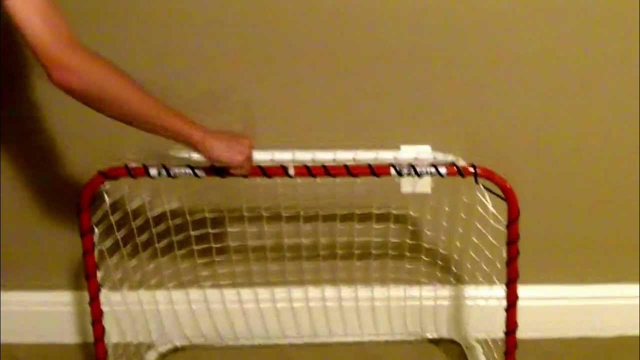 Mini Hockey Nets MrMiniHockeyMonster YouTube