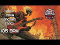 105 BPM Rock Drum Backing Track | Polished Fluid Pulse