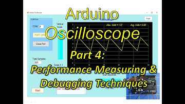 Arduino Oscilloscope Part 4: Performance Measuring & Debugging Techniques