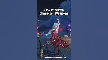 All WuWa Characters have Normal Weapons Except #phrolova #carlotta #cartethyia #lupa