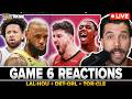 GAME 6 REACTIONS: LeBron &amp; Lakers eliminate Rockets, Pistons STUN Magic, Raptors force game 7 v Cavs