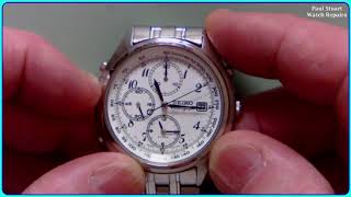 Seiko 7T32-7C60 Full Service and Repair - YouTube