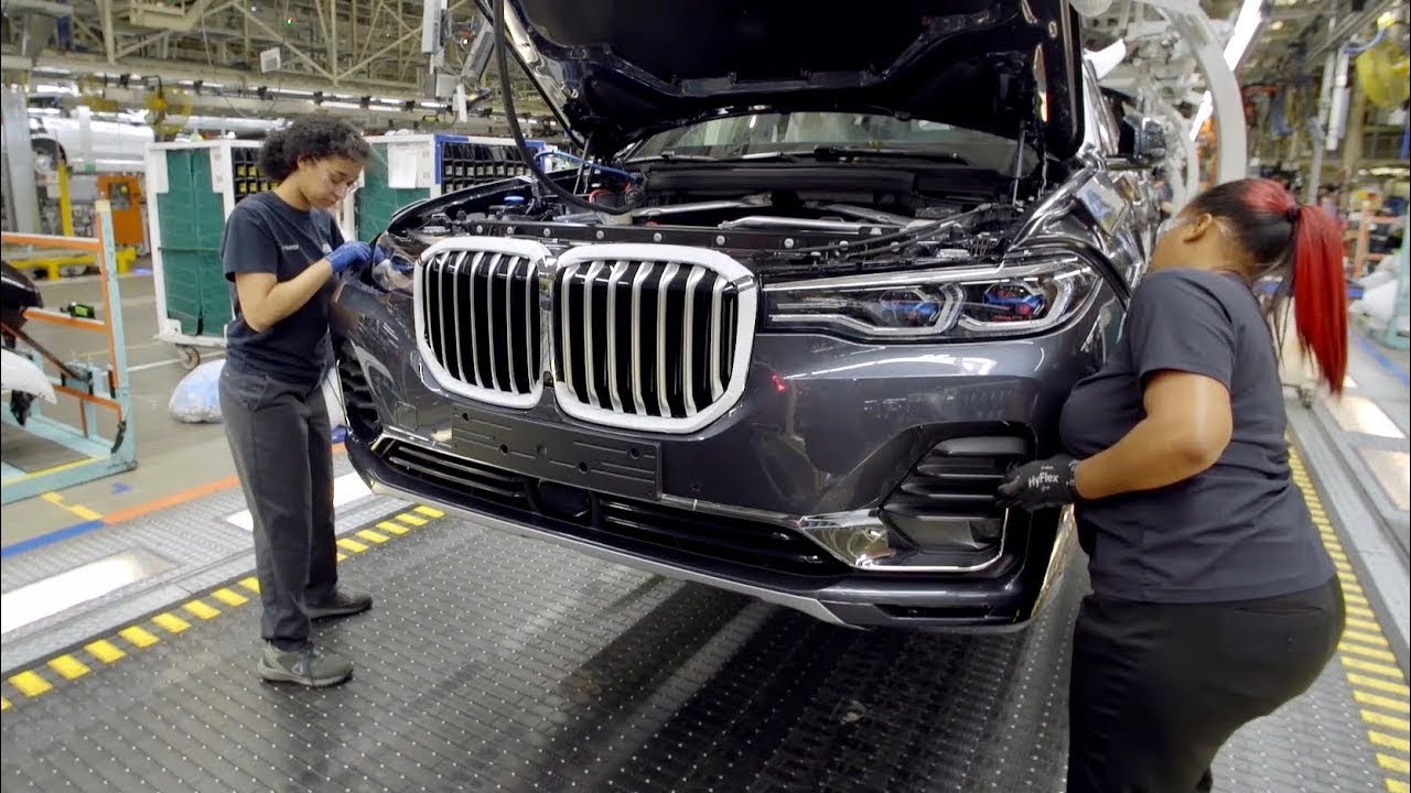Как собирают bmw x7 на самом большом заводе