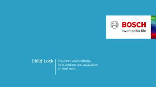 Bosch Oven Child Lock Explained