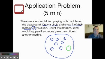 DRE Kindergarten Math Module 1 Lesson 21