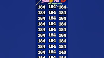 Find 👉 148 odd number puzzle 🧩 iq test math reasoning questions #quiz #iq #mathematicspuzzles #math