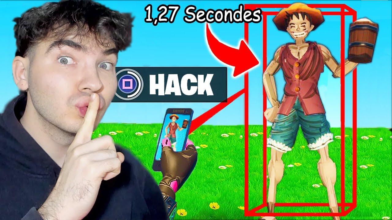 J'ai CONSTRUIT ÇA en 1,27 SECONDES sur Fortnite...