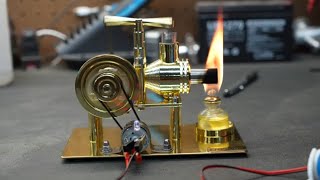 ENJOMOR DIY Hot Air Stirling Engine, a working model from StirlingKit