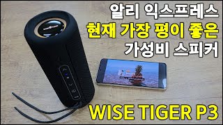 평이 좋아 구입한 인기 가성비 블루투스 스피커 추천 - WISE TIGER P3 언박싱 리뷰