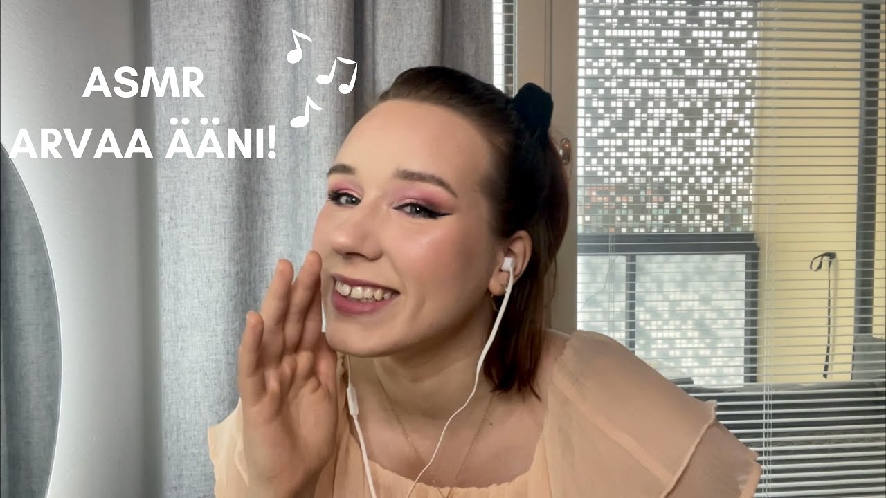 ASMR SUOMI Arvaa ääni 😇 ASMR Guess the sound