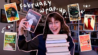 everything i read in february!! 🍦spoiler-free reading wrap-up