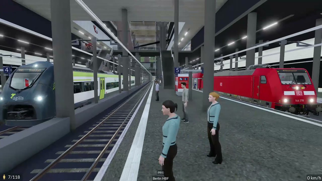 Mitfahrt Berlin HBF Tief (Transport Fever 2)