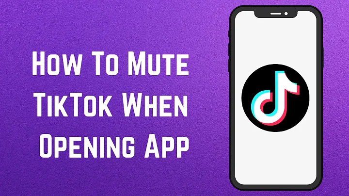 How To Mute TikTok When Opening App