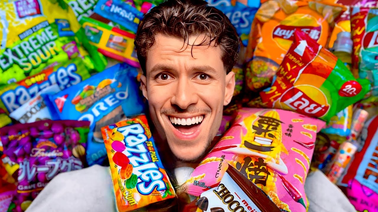 Δοκιμάζω SNACKS που ΔΕΝ έχεις ΞΑΝΑΔΕΙ!