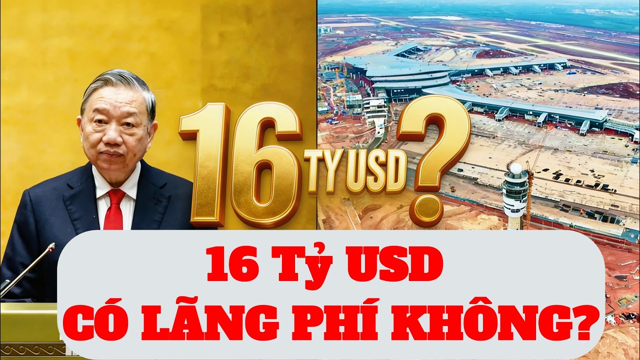Tổng Bí thư Tô Lâm đặt nhiều câu hỏi về 16 tỷ USD làm sân bay Long Thành