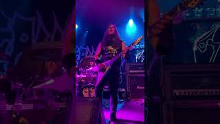 EXHUMED LIVE Matt Harvey Guitar Solo Pensacola, FL. 09/21/23 Tour Gore Metal #shorts #shredguitar