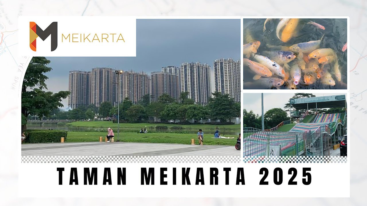 Central Park Meikarta - Keliling  Taman Meikarta Tempat Rekreasi Di Cikarang