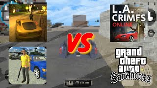 Los Angeles Crimes vs Real Gangster Crime vs Payback 2 vs GTA SA [2da Parte] screenshot 4